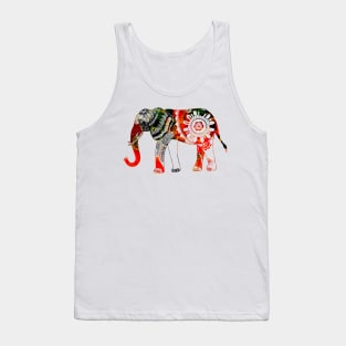 Rasta Elephant Love Tank Top